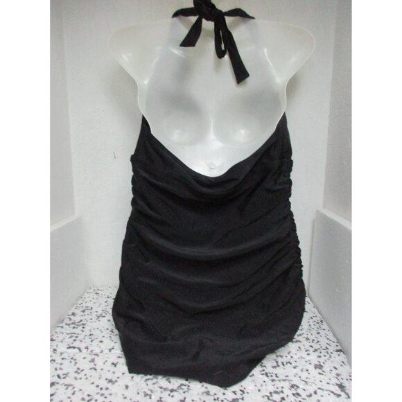 Adore Me Women' Style# SW7300 One Piece Contour Swimsuit Black Size 1X NWOT - Picture 2 of 2